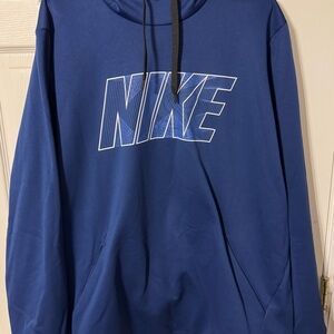 Nike Men's Royal Blue Hoodie
